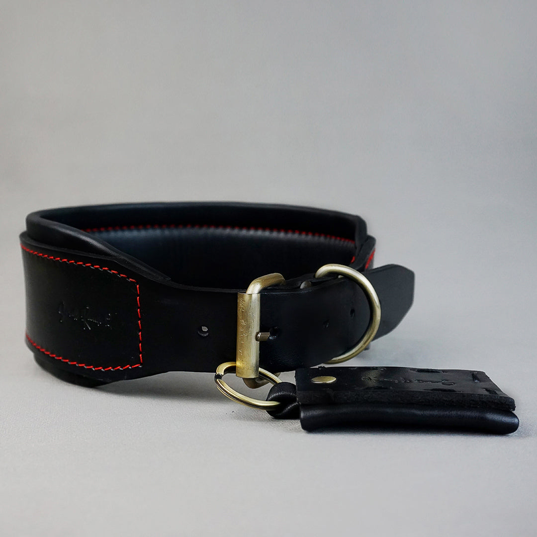 Classic Collar - M: neck between 49-59cm / 6.3cm wide, for Medium and Large Dogs.